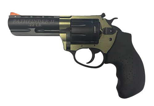 Charter Arms Pathfinder II 22 LR, 3.5" Barrel, OD Green, Black, 8rd