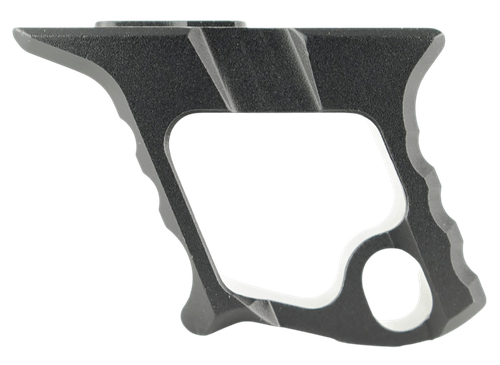 Tyrant CNC Handstop Halo Black Aluminum Fits AR15