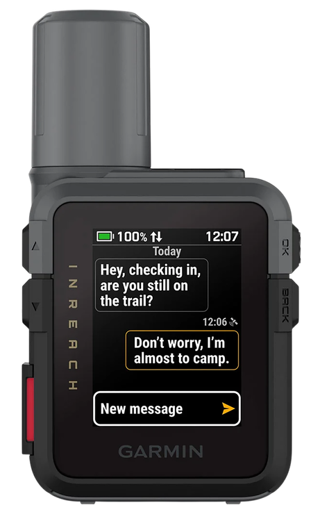 Garmin inReach Mini 3 Black/Gray Size Compact Sunlight-Readable/Transflective Color MIP Display