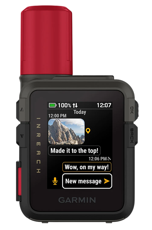 Garmin inReach Mini 3 Plus Black/Red Size Compact Sunlight-Readable/Transflective Color MIP