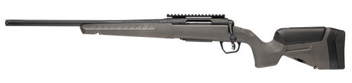 Savage 110 Trailblazer 270 Winchester, 20" Straight Fluted Barrel, Threaded, Cerakote, Black, Flat Dark Gray Stock, 4rd, 1 Magazine, Left Hand