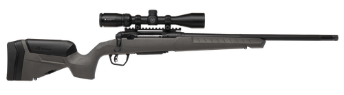 Savage Arms 110 Trail Blazer XP 7MM PRC, 22" Straight Fluted Barrel, Threaded, Cerakote Finish, Black, Synthetic Flat Dark Gray Stock, 2rd, 1 Magazine, Includes Vortex Crossfire II 3-9X40 Optic