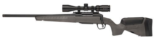 Savage Arms 110 Trail Blazer XP 6.5 Creedmoor, 20" Straight Fluted Barrel, Threaded, Cerakote Finish, Black, Synthetic Flat Dark Gray Stock, 4rd, 1 Magazine, Includes Vortex Crossfire II 3-9X40 Optic, Left Hand