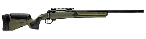 Savage Arms 110 Core Predator 22ARC, 22" Straight Fluted Barrel, Threaded, Cerakote Finish, Black Ink, Hunter Green Synthetic Stock, 10rd, 1 Magazine