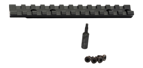Savage Arms Scope Rail Revel Black Aluminum 8.40" Long