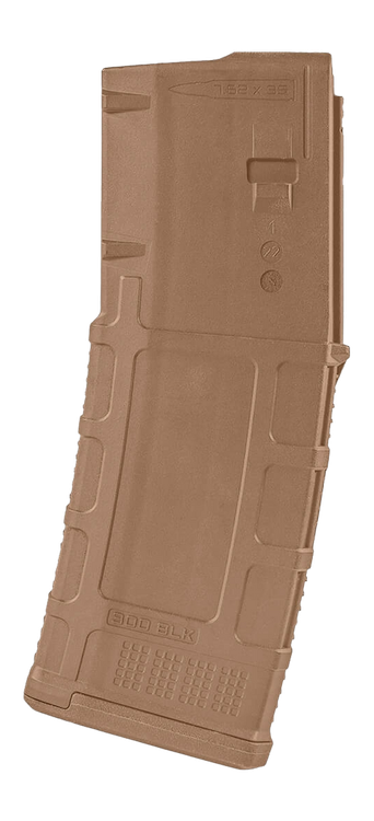 Magpul PMAG 30 AR/M4 M3, 300 Blackout, 30rd, For AR s, Coyote Tan