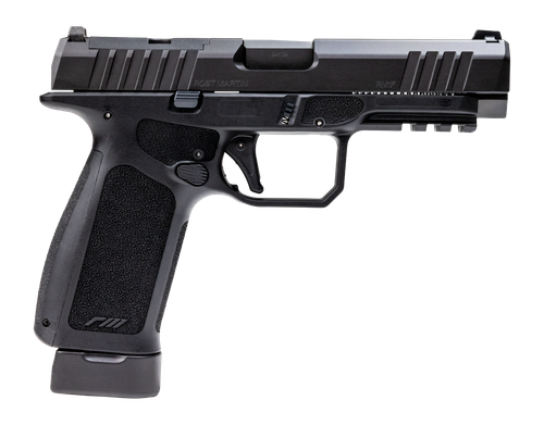 Rost Martin RM1F Tactical 9mm 4.50" Barrel, Optic Ready/Serrated Slide, Interchangeable Backstrap Grip, 17 & 19 Rd Mags