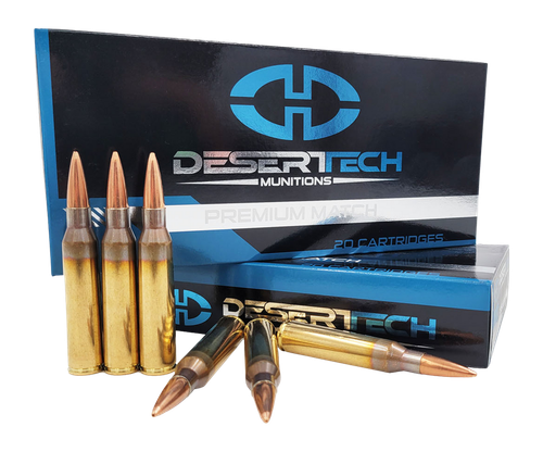Desert Tech DTM-338300-BX DTM Premium Match 338LM 300gr 20rd