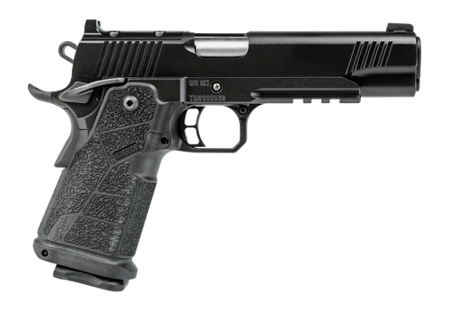 Kimber DS Warrior 38 Super, 5" Bushing Barrel, Deep Crown, Kimpro Black, Carbon Fiber Grips, Tritium Front, Optics Ready, RMR Mount, 1x17rd, 1x20rd Mag
