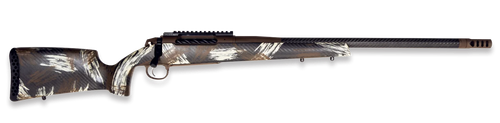 Weatherby 307 Alpine CT 257 WBY Mag 3rd,24" Carbon Fiber BSF Threaded Barrel, Chocolate Brown Cerakote Steel Receiver Picatinny Rail, Carbon Fiber WYO Brown & Backpack Sponge Accents