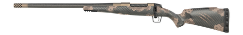 Fierce Carbon Rogue 6.5 PRC 3+1 20" Carbon Match Grade Barrel, Smoked Bronze Cerakote Receiver, Sonora Ambush Camo LR Negative Comb Carbon Fiber Stock, Left Hand