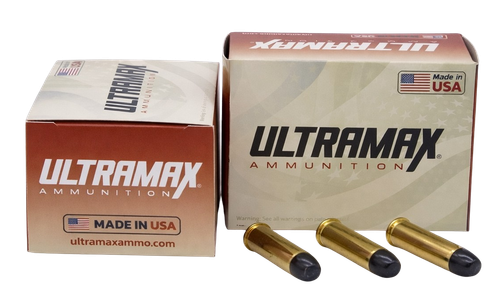 Ultramax-Train & Defend 38 Special 158 Gr Precision Plated Flat Point 20 Per Box/10 Case