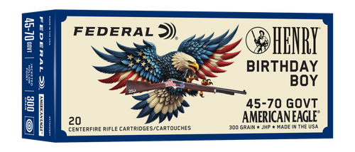 Federal Henry Collectors Edition 45-70Gov 300gr Jacketed Soft Point 20 Per Box/10 Case