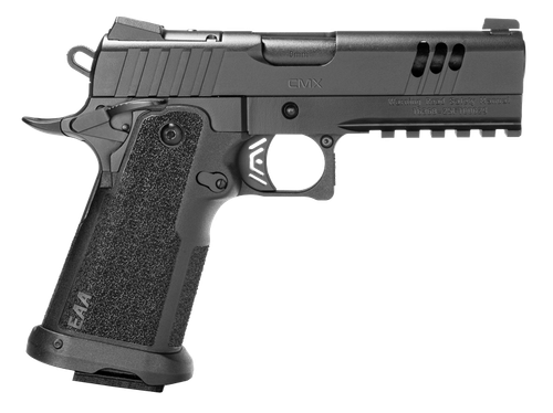 Girsan Witness 2311 CMX 9mm, 4.25" Barrel, Tuned Trigger, Matte Black, Optics Ready, RMSc Footprint, 3 Dot, Magwell, 17rd