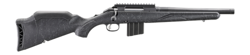Ruger American Gen 2 Patrol SBR, Bolt Action, 338 ARC, 12.5" Bull Barrel, 5/8X24, Cerakote Black, Black Splatter Stock, 5rd, 1 Mag