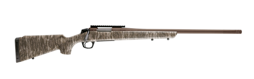 CVA Cascade XT 6.5 Creedmoor 4rd,22" Midnight Bronze Fluted Threaded Steel Barrel & Receiver Picatinny Rail, Mossy Oak Bottomland Adj Stock