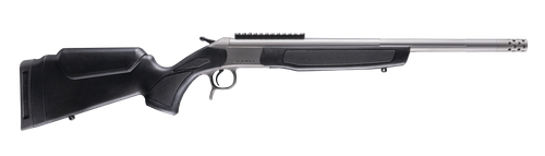 CVA Scout Gen 3 Take-Down 300 Blackout, 16.5" Barrel, Threaded 5/8x24, Omni Muzzle Brake, Stainless, Silver, Black Stock, 1rd