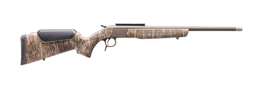 CVA Scout Spur 410 GA, 3" , Cerakote Patriot Brown, MossyOak Bottomlands Stock, 1 Round, Includes TruLock XX Full Choke