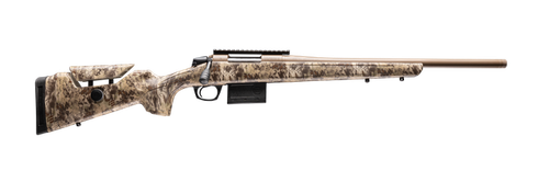 CVA Cascade Varmint Hunter 6mm Creedmoor, 20" Threaded Barrel, Cerakote Flat Dark Earth, Kryptek Highlander Stock, 10rd