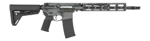 Vktr Industries VK-1 5.56mm 30rd,13.70" Black Threaded Barrel, Sniper Gray Cerakote Aluminum Receiver Picatinny Rail, M-Lok Handguard, Black Magpul MOE SL Polymer Stock, Magpul K2 Gr