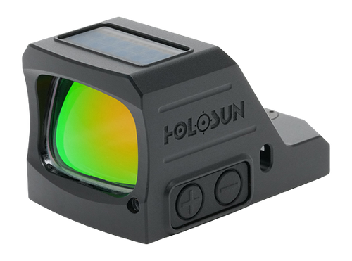 Holosun 507 Comp X3, Gold Dot, Open Sight, 2 MOA Dot with 32 MOA Circle, RMR Footprint, 1X Magnification, Anodized Finish, Black