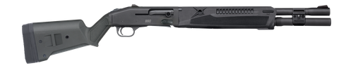 Mossberg 990 Magpul 12 Ga, 3", 18.5" Barrel, Fixed Choke, Matte Blued, Black, Magpul SGA Stock, SPX Forend, Ghost Ring, Fiber Front, Optic-Ready with Shield RMSc Footprint, 7rd