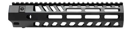 Angstadt Arms Suppressor Series Handguard, 9.3" Long, 1.7" Inner Diameter, M-LOK, Fits AR-15, Anodized Finish, Black