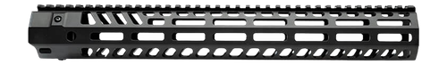 Angstadt Arms Suppressor Series Handguard, 14.8" Long, 1.7" Inner Diameter, M-LOK, Fits AR-15, Anodized Finish, Black
