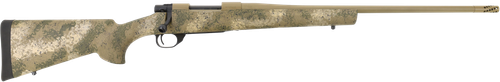 Howa 1500 Fence Line 300 Blackout, 16.25" Threaded Barrel, Brake, Prairie Reaper Camo, Flat Dark Earth, 10rd