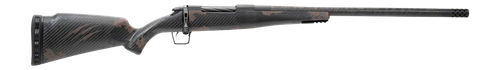 Fierce Firearms Carbon Rogue 25 Creedmoor 3rd,18" Carbon Fiber Match Grade Threaded Barrel, Black Cerakote Stainless Steel Drilled & Tapped Receiver, Trophy Camo LR Negative Comb Carbon