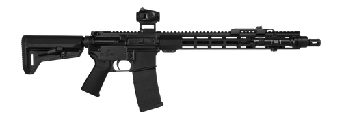 Shark Coast Tactical Midnight Bundle CA Legal 5.56mm, 16" Threaded Barrel, Black, Picatinny Rail, M-Lok Handguard, Magpul MOE SL, 10rd