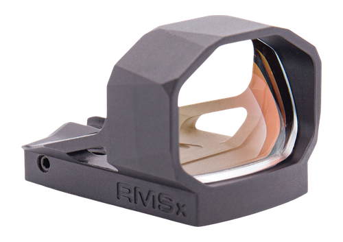 Shield Sights RMSx Glass Edition Reflex Sight, 65 MOA Circle / 2 MOA Dot, Black