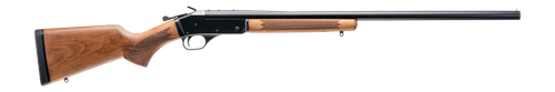 JTS Shotgun Lonestrike Full Size 20 Ga Break Open 3" 1rd 28" Blued Steel Single Shot Barrel, Blued Steel Drilled & Tapped Receiver, Fixed Hardwood Stock, Remington Choke