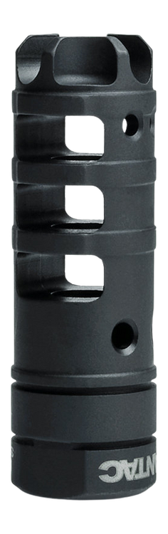 Lantac Dragon 9mm Muzzle Brake, 1/2x28 Threaded, Black