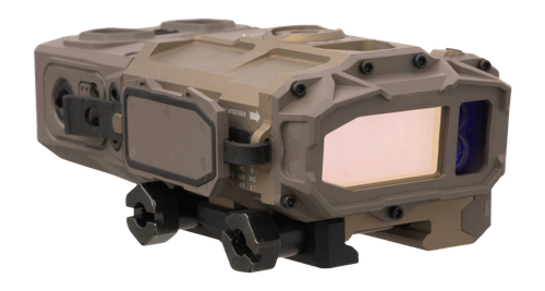 Maztech X4-LRF 2K Laser Rangefinder, 2,180 yd Max Range, FDE/Red Display