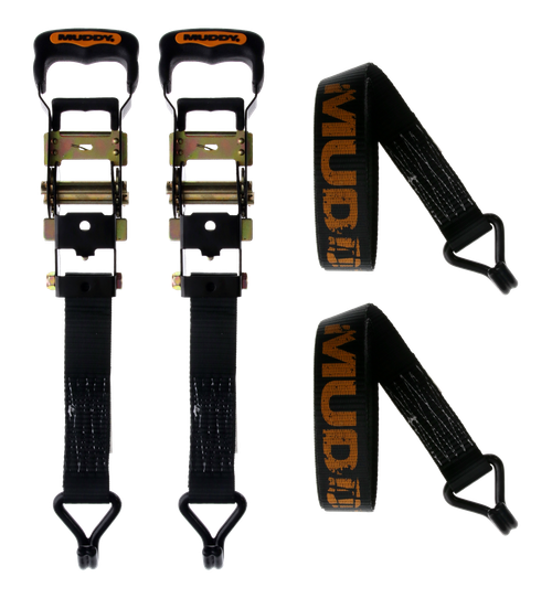 Muddy MUD-HDRS16-2PK 1.5"X16' HVY Duty Ratchet