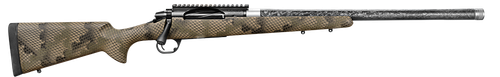 Proof Research Elevation 2.0 300 PRC 3rd,20" Carbon Fiber Match Grade Threaded Barrel, Black Receiver Picatinny Rail, Tactical Flat Dark Earth Fixed Carbon Fiber Stock
