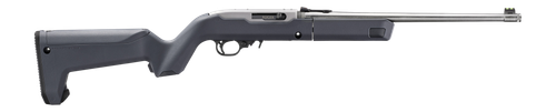 Ruger 10/22 Takedown 22 LR, 16.4" Barrel, Threaded, Stealth Gray Magpul Hunter X-22 Backpacker Stock, Fiber Optics, BX Trigger, 4x10rd Mags