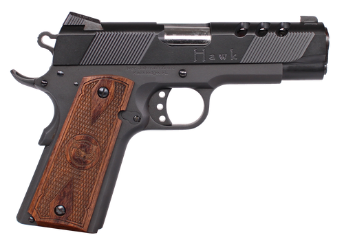 Iver Johnson Hawk 45P 45 ACP, 4.25" Barrel, Commnder Ported, Blued