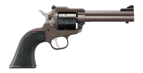 Ruger Super Wrangler America's 250th Anniversary Edition 22 LR/22 WMR, 4.62" Barrel, Cerakote Dark Bronze, Checkered Grip, Adj Rear Sight, Ramp Front, 6rd, Engraved