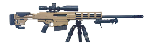 HM Defense HM50 Max 50 BMG 10rd, 29" Match Grade Threaded Barrel, Flat Dark Earth Cerakote Picatinny Rail, M-Lok Handguard, Arca Rail Forend, Adj Cheekpi