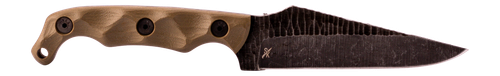 Stroup Knives TU2-ODG-G10 Olive Drab / Acid Etched 2.5