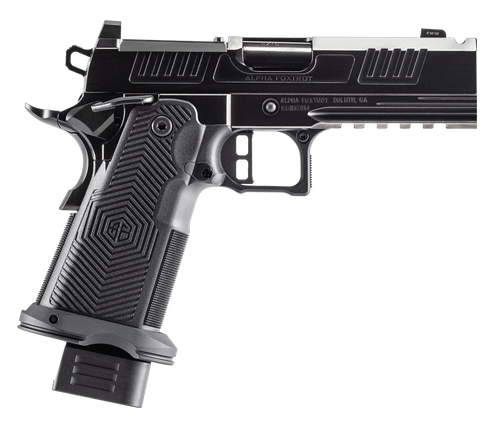 Alpha Foxtrot AF1911 Romulus 9mm 20+1 4.25" Ported Barrel, Optic Ready/Serrated Slide & Frame w/Beavertail, Textured Grip, RMR/RMSc Footprint