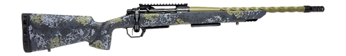 Horizon Firearms Venatic 2 6.5 PRC 22" Sage Green Spiral Fluted Threaded Barrel, Black DLC Receiver Picatinny Rail, Arca Rail Forend, Artic Moss Iota EKO X Carbon Fiber Stock