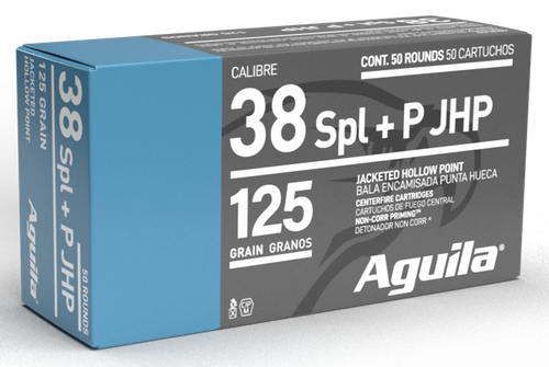 Aguila 38 Special 125JHP 50rd