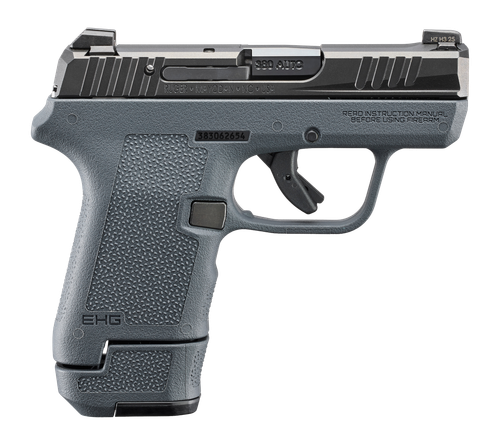Ruger LCP MAX Magpul 380 ACP, 2.8" Barrel, Stealth Gray Magpul Grip, Tritium Front, Thumb Safety, 13rd-10rd Mags, Soft Pocket Holster