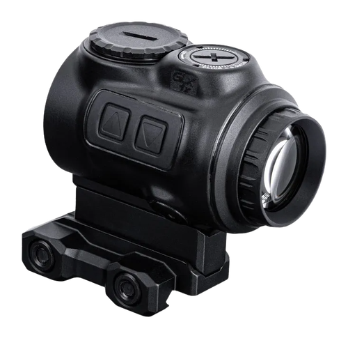 Primary Arms GLx Micro Prism, Sight, 20.5MM Objective, 1X Magnification, Green Illuminated ACSS Cyclops Gen 3 Reticle, Fits Mini-ACOG Mount, Black