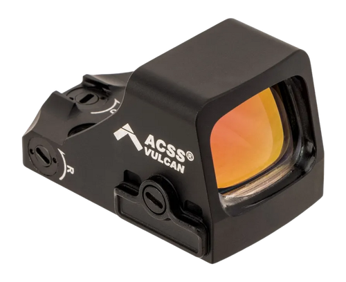 Primary Arms 507K-GR-X2, Green Dot Sight, Green ACSS Vulcan Reticle, Anodized Black, Holosun K Footprint