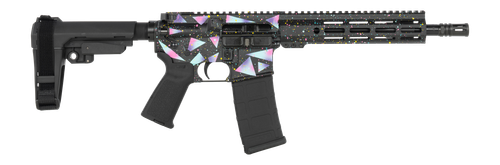 Shark Coast Tactical Miami 5.56mm 30rd, 10.5" Threaded Barrel, Picatinny Rail, M-Lok Handguard, Polymer SB Tactical SBA3 Brace