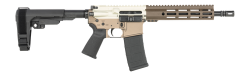 Shark Coast Tactical Siesta 5.56mm 30rd, 10.5" Barrel, Aluminum Receiver Picatinny Rail, M-Lok Handguard, Polymer SB Tactical SBA3 Brace, Polymer Grip
